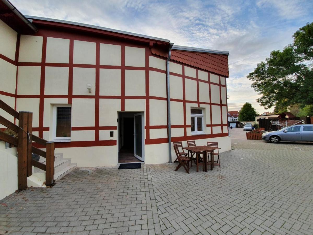 Zum Wachstuebchen Apartment Quedlinburg Bagian luar foto