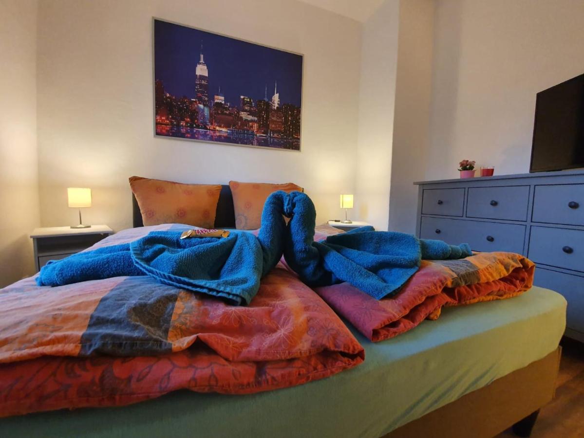 Zum Wachstuebchen Apartment Quedlinburg Bagian luar foto